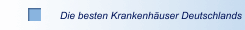 Die besten Krankenhäuser Deutschlands